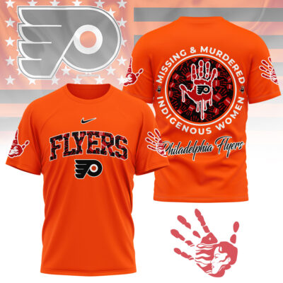 Philadelphia Flyers | Premium NHL MMIW Awareness 3D Shirt