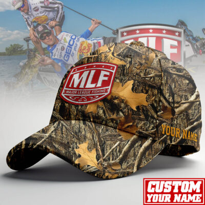Premium MLF Series Camo Fishing Cap