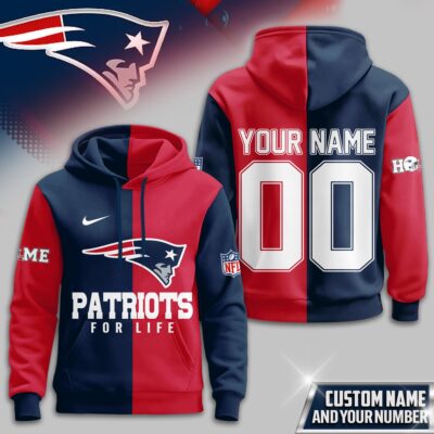 New England Patriots | Premium NFL For Life Hoodie - M