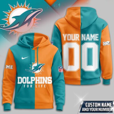 Miami Dolphins | Premium NFL For Life Hoodie