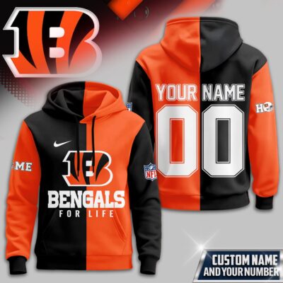Cincinnati Bengals | Premium NFL For Life Hoodie - XL