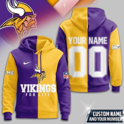 Minnesota Vikings | Premium NFL For Life Hoodie