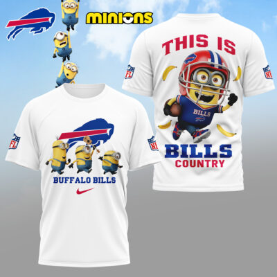 Buffalo Bills | Premium NFL x Minions Fan 3D Shirt