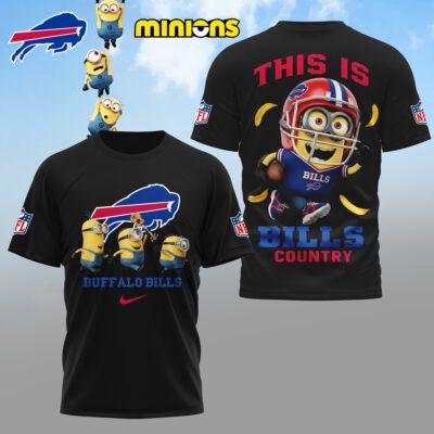Buffalo Bills | Premium NFL x Minions Fan 3D Shirt