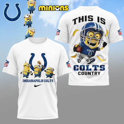 Indianapolis Colts | Premium NFL x Minions Fan 3D Shirt