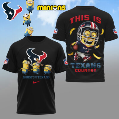 Houston Texans | Premium NFL x Minions Fan 3D Shirt