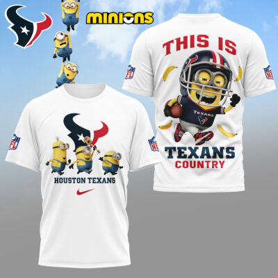 Houston Texans | Premium NFL x Minions Fan 3D Shirt