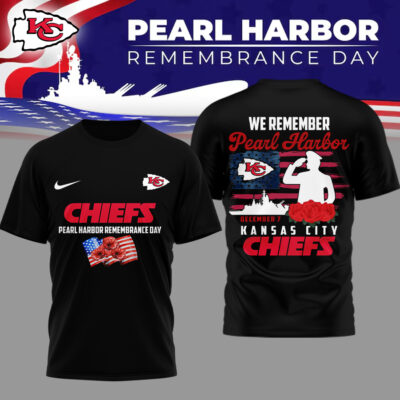 Kansas City Chiefs | Premium NFL Pearl Habor Remembrance Day 3D Shirt