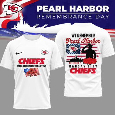 Kansas City Chiefs | Premium NFL Pearl Habor Remembrance Day 3D Shirt