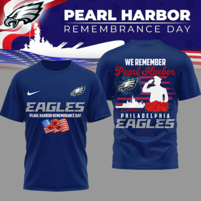 Philadelphia Eagles | Premium NFL Pearl Habor Remembrance Day 3D Shirt