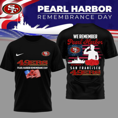 San Francisco 49ers | Premium NFL Pearl Habor Remembrance Day 3D Shirt