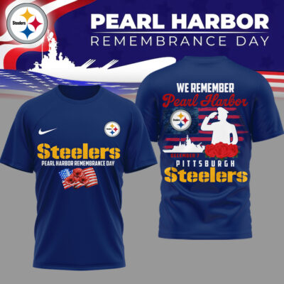 Pittsburgh Steelers | Premium NFL Pearl Habor Remembrance Day 3D Shirt