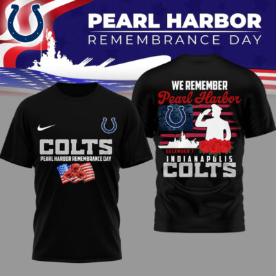 Indianapolis Colts | Premium NFL Pearl Habor Remembrance Day 3D Shirt