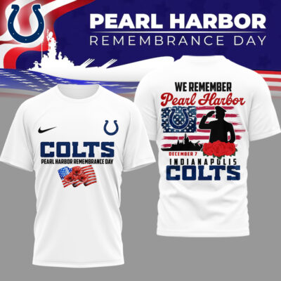 Indianapolis Colts | Premium NFL Pearl Habor Remembrance Day 3D Shirt