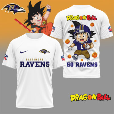 Baltimore Ravens | Premium NFL Son Goku 3D Shirt