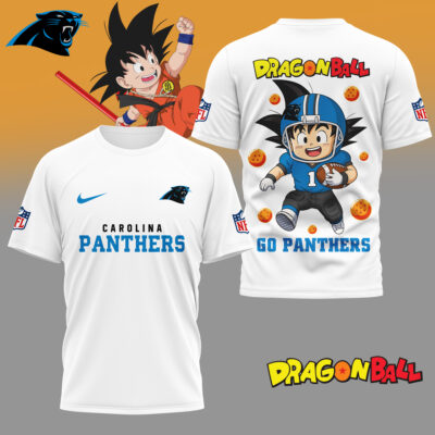 Carolina Panthers | Premium NFL Son Goku 3D Shirt