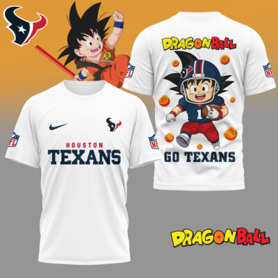 Houston Texans | Premium NFL Son Goku 3D Shirt