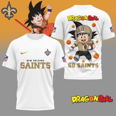 New Orleans Saints | Premium NFL Son Goku 3D Shirt
