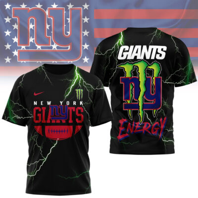 New York Giants | Premium NFL Monster Energy Graphic Shirt