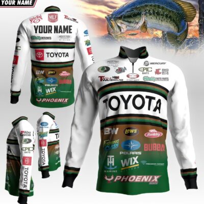 Toyota | Premium MLF Fishing Quarter Zip Long Sleeve Shirt - L