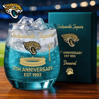 Jacksonville Jaguars | Premium NFL Legacy Celebration Whiskey Glass
