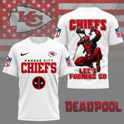 Kansas City Chiefs | Premium NFL Deadpool Fan 3D Shirt
