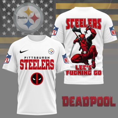 Pittsburgh Steelers | Premium NFL Deadpool Fan 3D Shirt