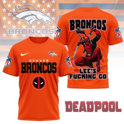 Denver Broncos | Premium NFL Deadpool Fan 3D Shirt