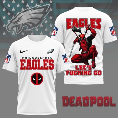 Philadelphia Eagles | Premium NFL Deadpool Fan 3D Shirt