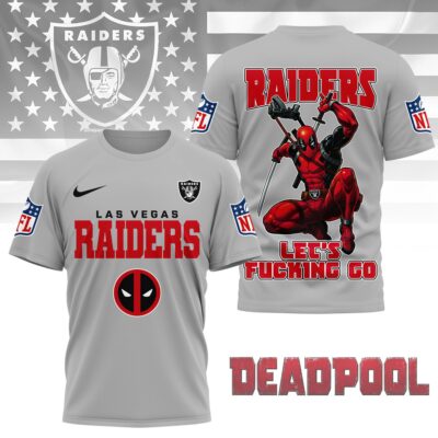 Las Vegas Raiders | Premium NFL Deadpool Fan 3D Shirt