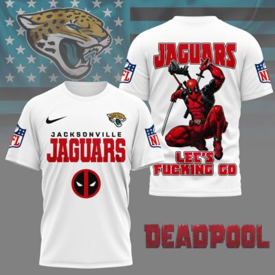 Jacksonville Jaguars | Premium NFL Deadpool Fan 3D Shirt