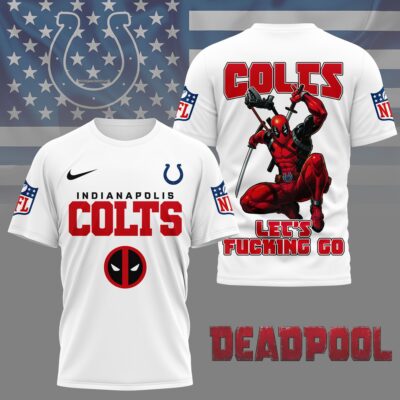 Indianapolis Colts | Premium NFL Deadpool Fan 3D Shirt