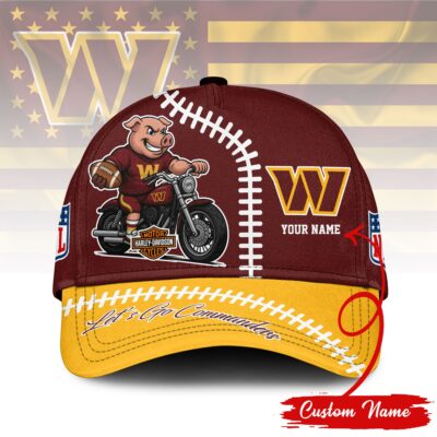 Washington Commanders | Premium NFL Harley Davidson Cap