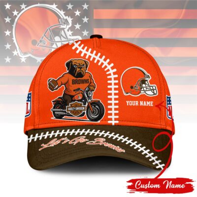 Cleveland Browns | Premium NFL Harley Davidson Cap