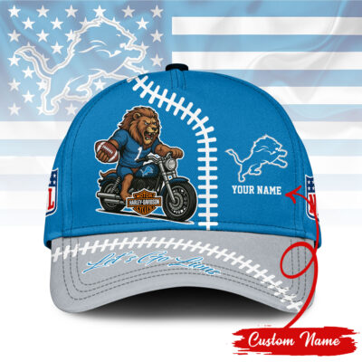 Detroit Lions | Premium NFL Harley Davidson Cap