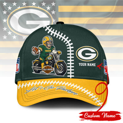 Green Bay Packers | Premium NFL Harley Davidson Cap