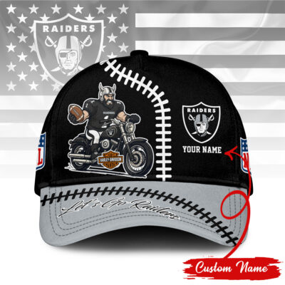 Las Vegas Raiders | Premium NFL Harley Davidson Cap