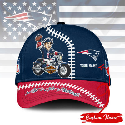 New England Patriots | Premium NFL Harley Davidson Cap