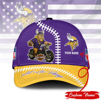 Minnesota Vikings | Premium NFL Harley Davidson Cap