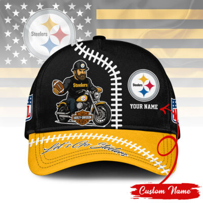 Pittsburgh Steelers | Premium NFL Harley Davidson Cap