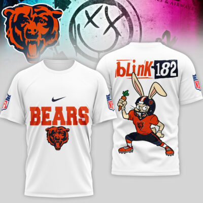 Chicago Bears | Premium NFL Blink-182 3D Shirt