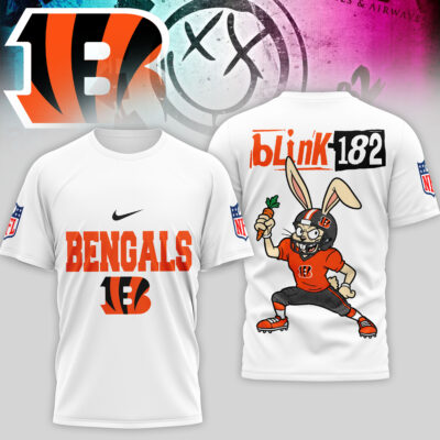 Cincinnati Bengals | Premium NFL Blink-182 3D Shirt