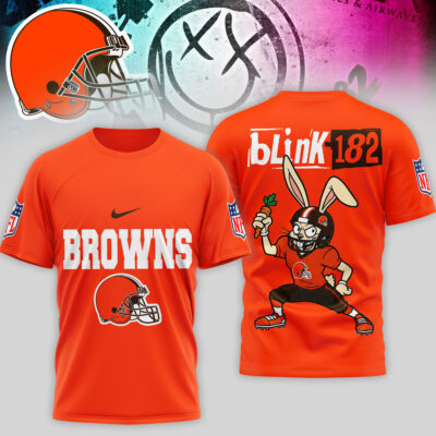 Cleveland Browns | Premium NFL Blink-182 3D Shirt