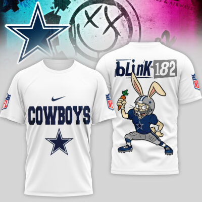 Dallas Cowboys | Premium NFL Blink-182 3D Shirt