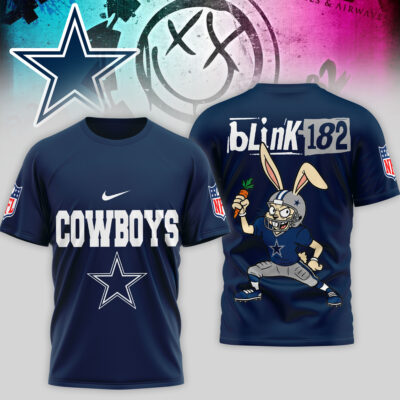 Dallas Cowboys | Premium NFL Blink-182 3D Shirt
