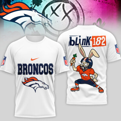 Denver Broncos | Premium NFL Blink-182 3D Shirt