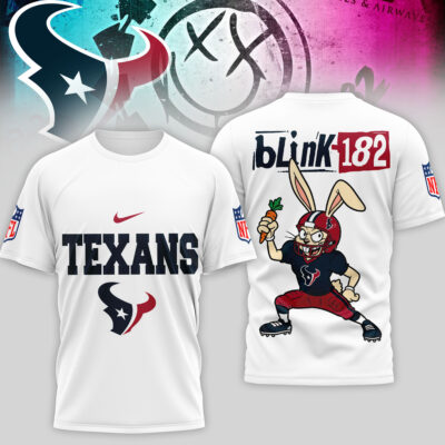Houston Texans | Premium NFL Blink-182 3D Shirt