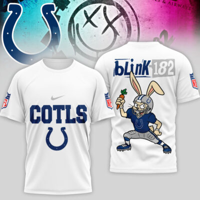 Indianapolis Colts | Premium NFL Blink-182 3D Shirt