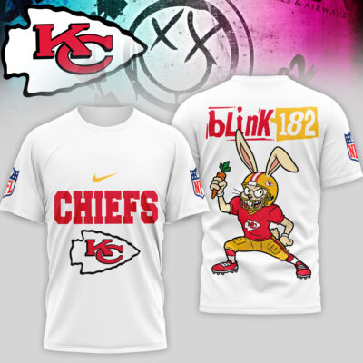 Kansas City Chiefs | Premium NFL Blink-182 3D Shirt