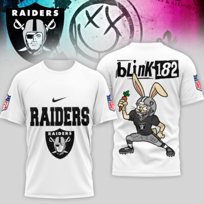 Las Vegas Raiders | Premium NFL Blink-182 3D Shirt